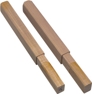 Holzendst�ck f�r Schaft oder Ops / End Plug