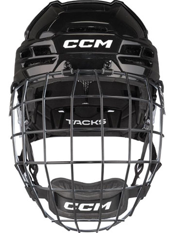 CCM Tacks 720 Eishockey Helm Combo Senior schwarz (2)