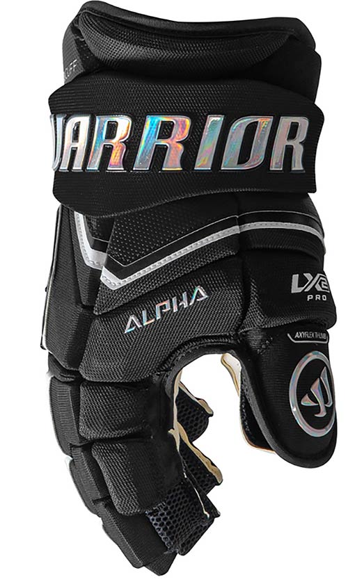 Warrior Alpha LX2 Pro Eishockey Handschuhe Bambini Schwarz (6)