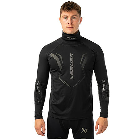 Bauer Bodyguard Neck Guard Shirt mit integriertem Halsschutz