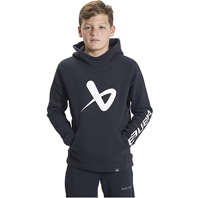 Bauer Core Hoodie Junior Schwarz