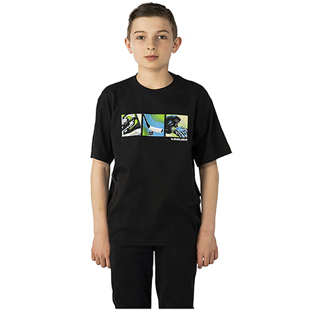 Bauer Graphic Tee 1 T-Shirt Junior Schwarz