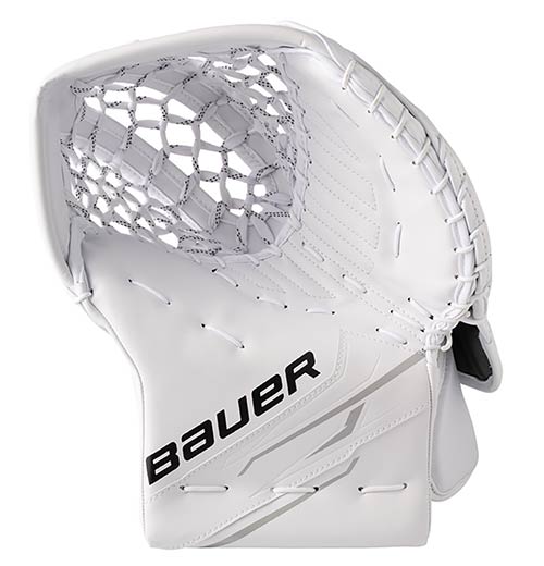 Bauer GSX III Eishockey Fanghand Intermediate Weiss