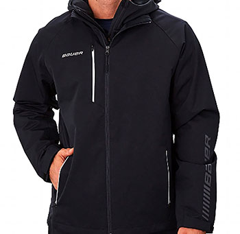 Bauer Lightweight Jacke Senior schwarz