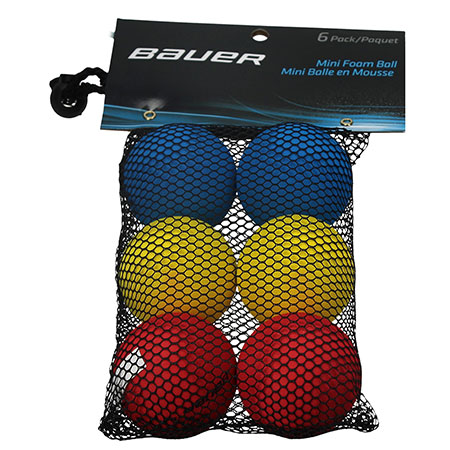 Bauer Mini Foam Ball 6er Pack