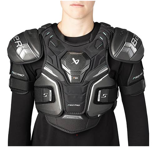 Bauer Supreme F50 Pro Intermed Eishockey Schulterschutz