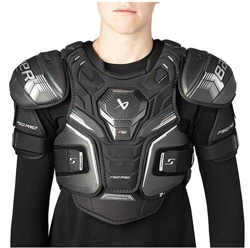 Bauer Supreme F50 Pro Junior Eishockey Schulterschutz