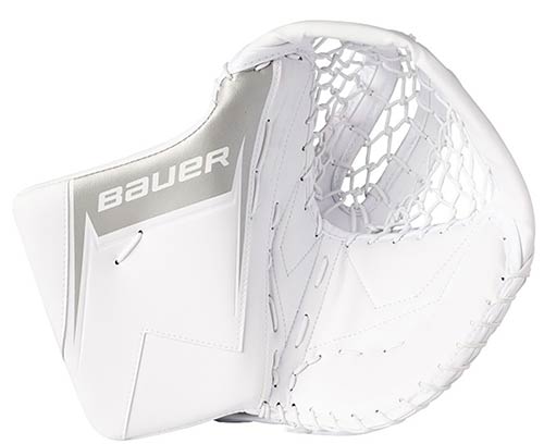 Bauer SV-Pro Eishockey Torwartfanghand Catcher Junior wei