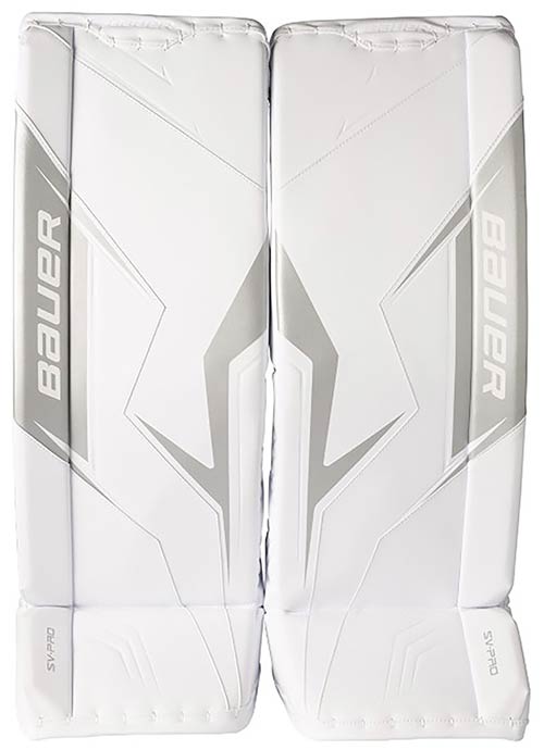 Bauer SV-Pro Eishockey Towartschiene Intermediate wei