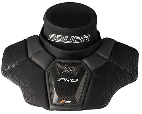 Bauer Torwart Halsschutz Pro BNQ schnittfest Senior