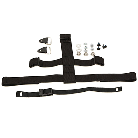CCM Axis Torwart Backplate Strap & Druckknopf Ersatz Set Blk