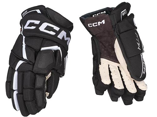 CCM Jetspeed FTW Handschuhe Senior Schwarz-Wei