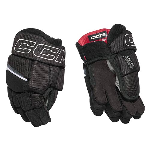 CCM NEXT II Handschuhe Bambini Schwarz-Weiß