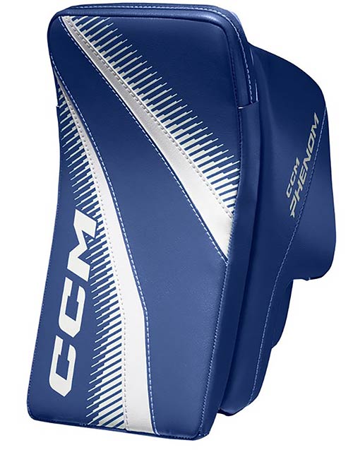 CCM Phenom Stockhand Blocker Junior Toronto blau-weiss