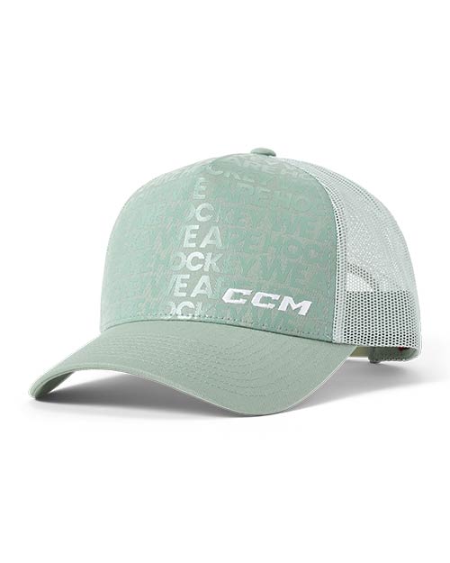 CCM Snapback We are Hockey Iceberg Green Senior One Size