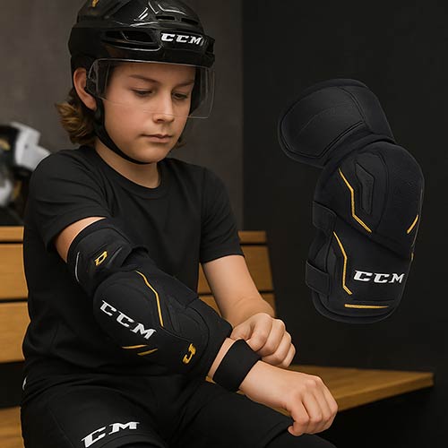 CCM Tacks XF Eishockey Ellenbogenschoner Junior