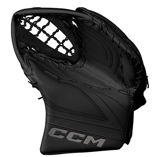 CCM Torwart Fanghand Tacks Senior Schwarz