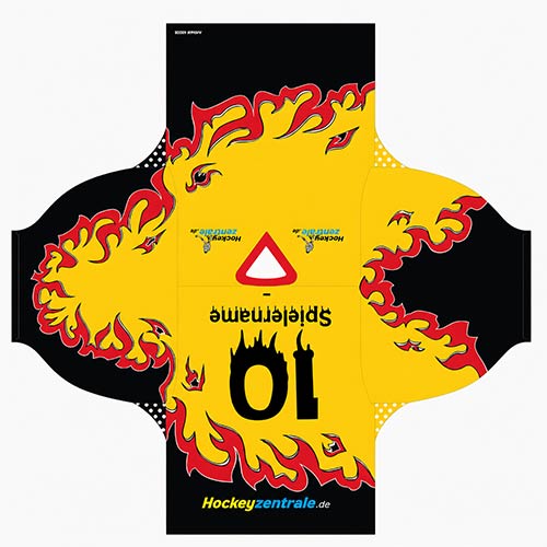 Mannschaftstrikots mit eigenem Design inkl. Spielername