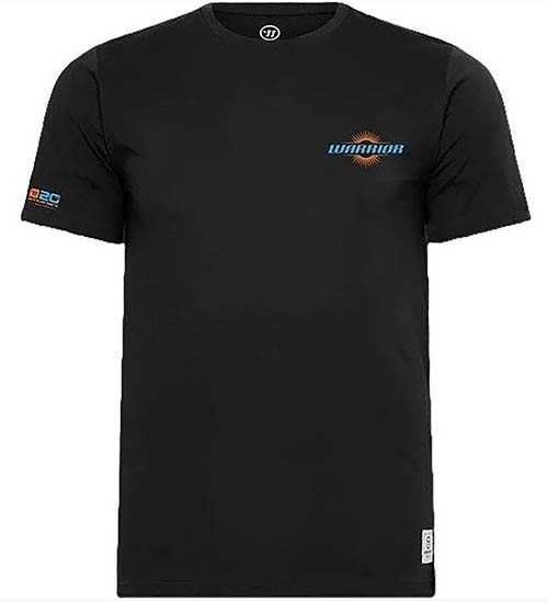 Warrior 20Th Anniversary Tee Senior Schwarz-Blau
