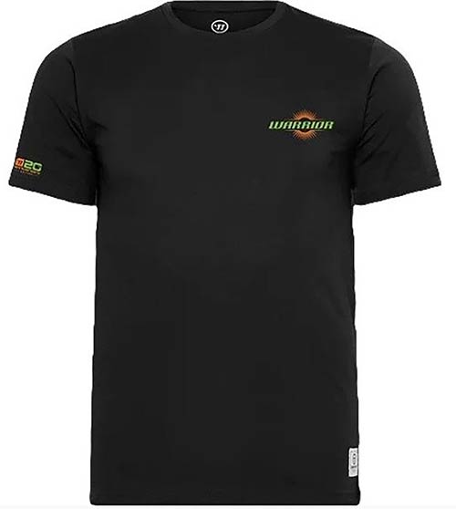Warrior 20Th Anniversary Tee Senior Schwarz-Grn