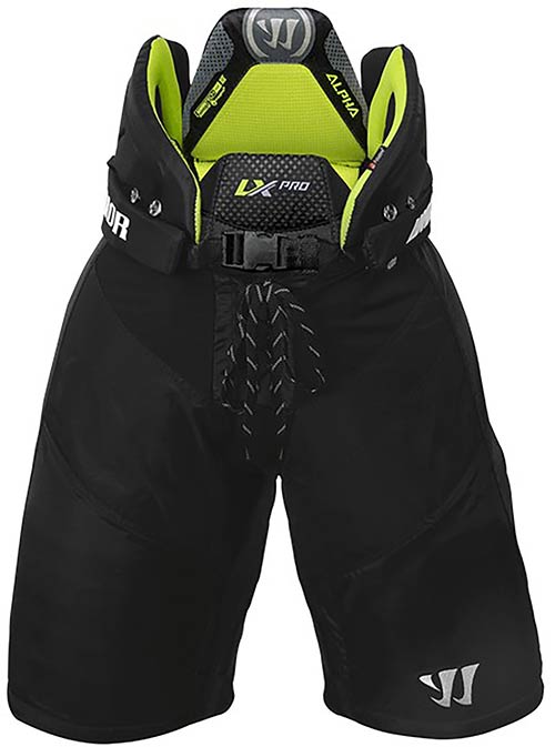 Warrior Alpha LX Pro Velcro Schutzhose Senior Schwarz