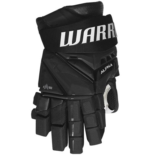 Warrior Alpha LX3 Pro Eishockey Handschuhe Bambini Schwarz