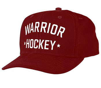 Warrior Hockey Snap Back Cap onesize burgund Senior