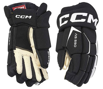 CCM TACKS AS 550 Handschuhe Junior schwarz-weiss