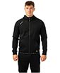 Bauer Fleece Zip Hoodie Team - schwarz Senior