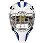 CCM Axis F5 Bambini Torwartmaske Weiss-Royal