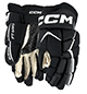 CCM Jetspeed FT680 Handschuhe Junior schwarz-weiß