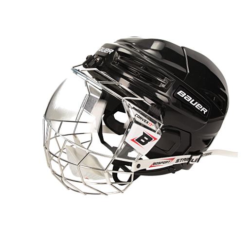 Helm Kinnriemen Zweiteilig mit Schnellverschluss Eishockey Helm Zubehör 